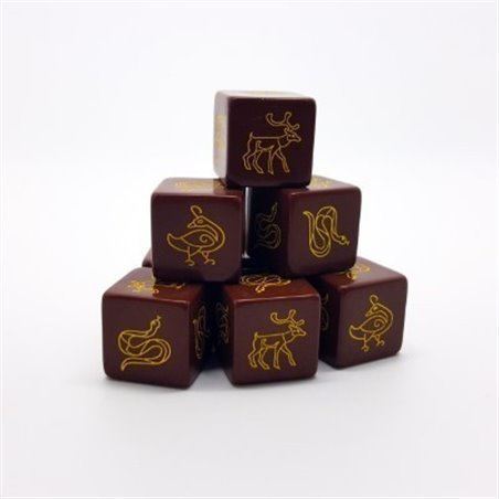 RSL Gaming AB | SAGA Gaelic Dice - Scots / Irish / Picts (8)