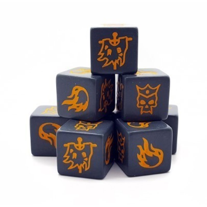 RSL Gaming AB | SAGA Forces of Chaos Dice (8)