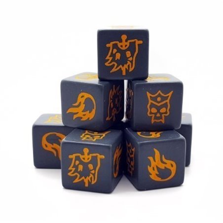 RSL Gaming AB | SAGA Forces of Chaos Dice (8)