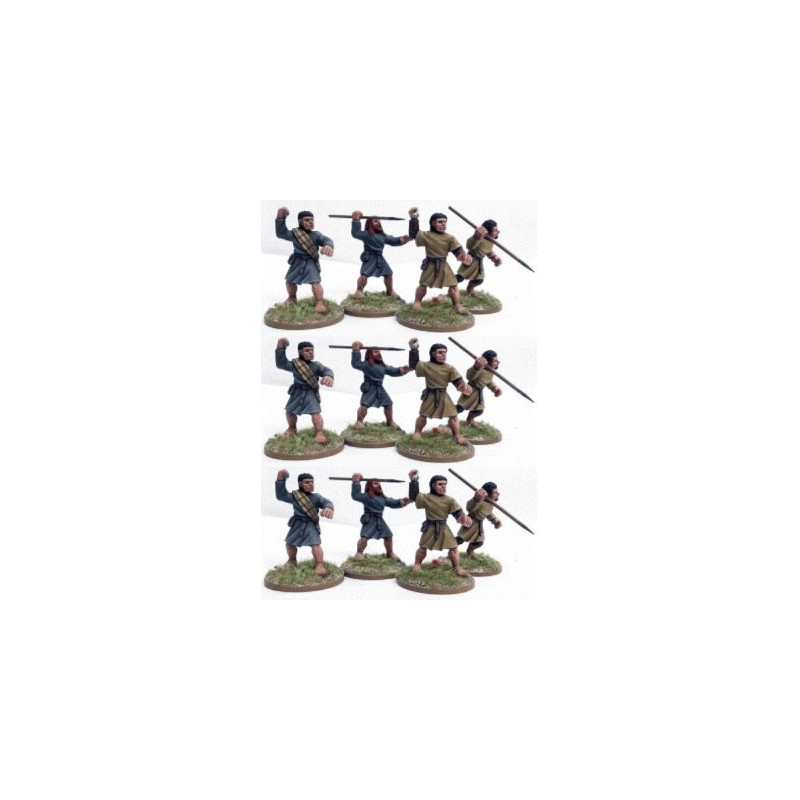 Pict Hunters Javelins (Levy) (1 point) (12)