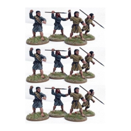 Pict Hunters Javelins (Levy) (1 point) (12)