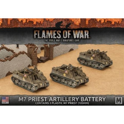 M7 Priest Armored Artillery Battery (Plastic)