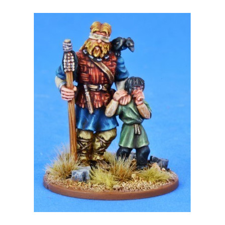 Pagan Priest Four - Blind Seer & Small Boy