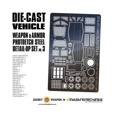 Diecast Vehicle Detail Set 3
