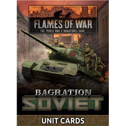 Bagration: Soviet Unit Cards (67x Cards)