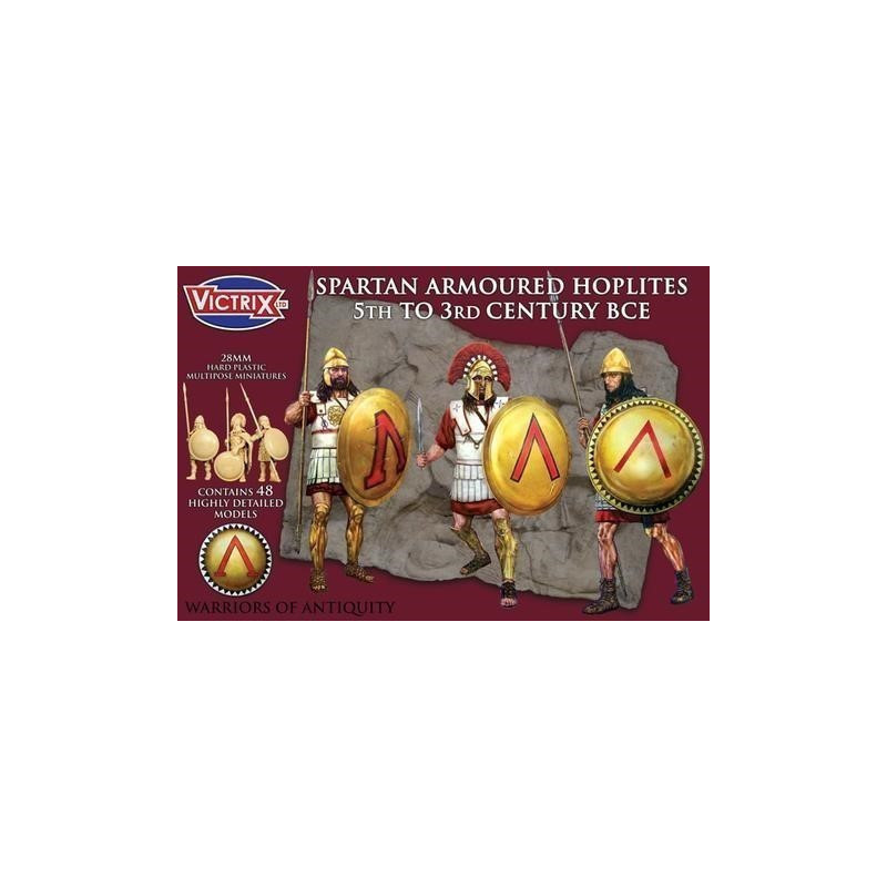 RSL Gaming AB | Ancient Greek Spartan Hoplites 450-300 BC