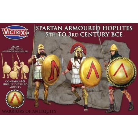 RSL Gaming AB | Ancient Greek Spartan Hoplites 450-300 BC