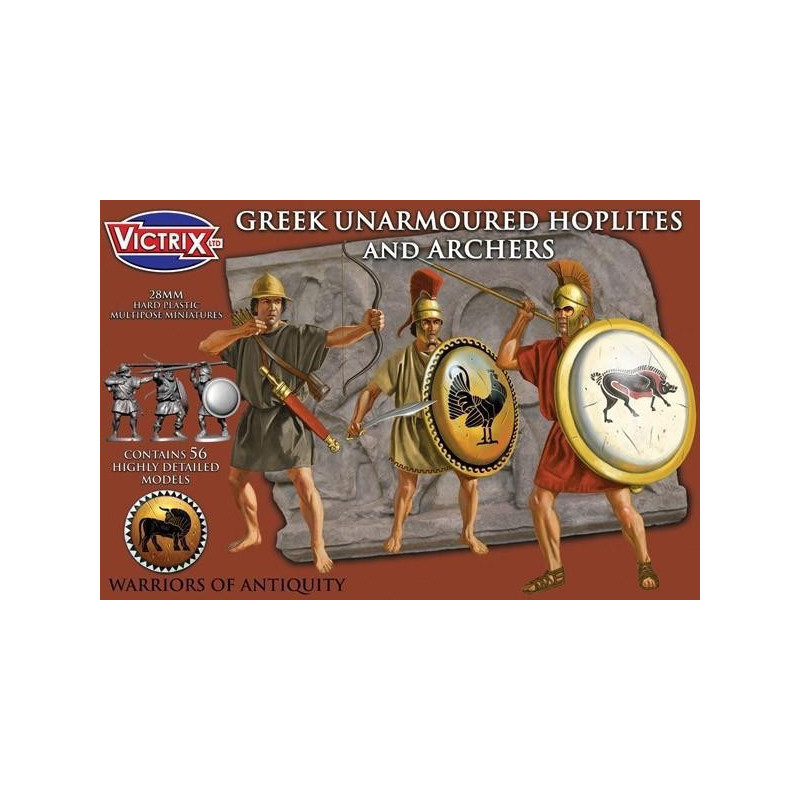 RSL Gaming AB | Ancient Greek Unarmoured Hoplites with archers