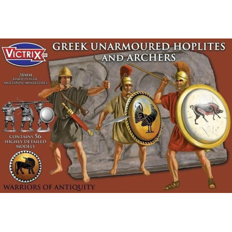 RSL Gaming AB | Ancient Greek Unarmoured Hoplites with archers