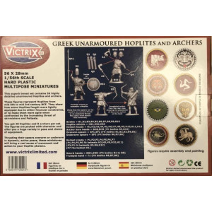 RSL Gaming AB | Ancient Greek Unarmoured Hoplites with archers