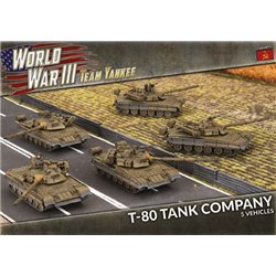 T-80 Tank Company (x5 Plastic)