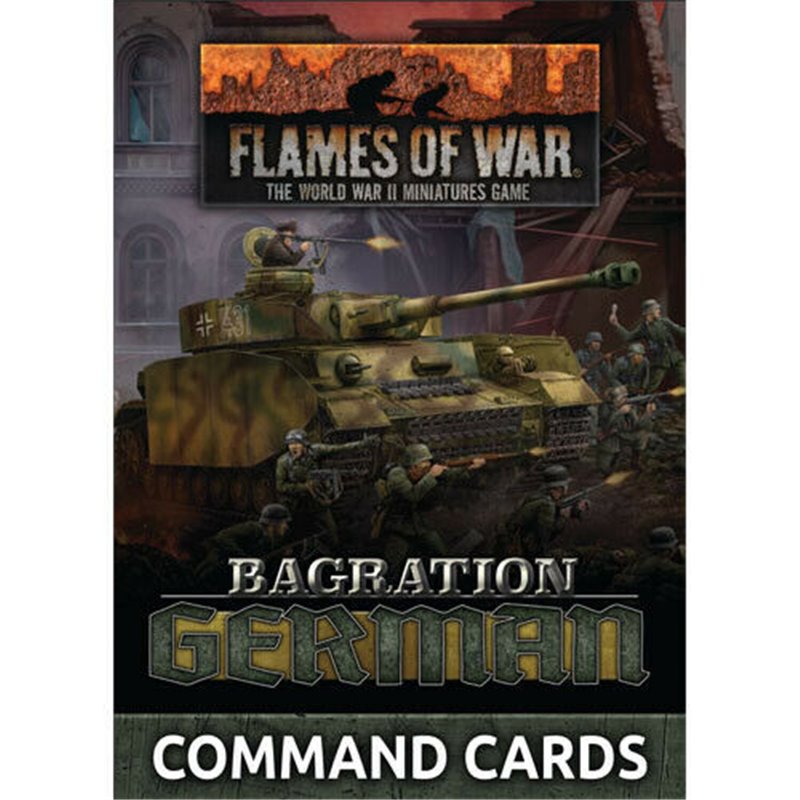 Bagration: German Command Cards (55x Cards)