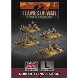 6 pdr Anti-Tank Platoon (x4 Plastic)