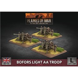 Bofors Light AA Troop (x3 Plastic)