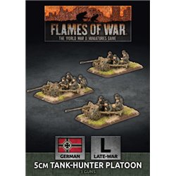 5cm Tank Hunter Platoon (x3 Plastic)
