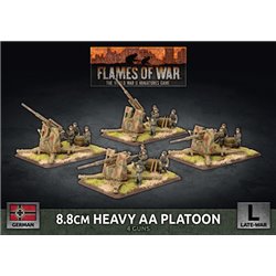 8.8cm Heavy AA Platoon (x4 Plastic)