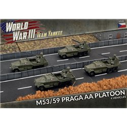 M53/59 Praga AA Platoon (x4) 