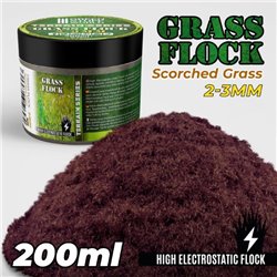 Grass Flock - Scorched Brown 2-3mm (200ml)