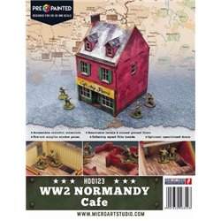WW2 Normandy Cafe PREPAINTED