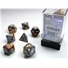 Gemini Polyhedral Copper-Steel/white 7-Die Set