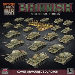British Comet Armoured Squadron (Plastic)