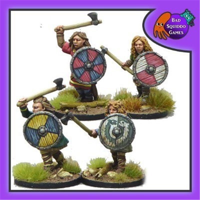 RSL Gaming AB | Shieldmaiden Warriors with Axes