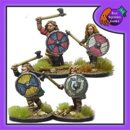 RSL Gaming AB | Shieldmaiden Warriors with Axes