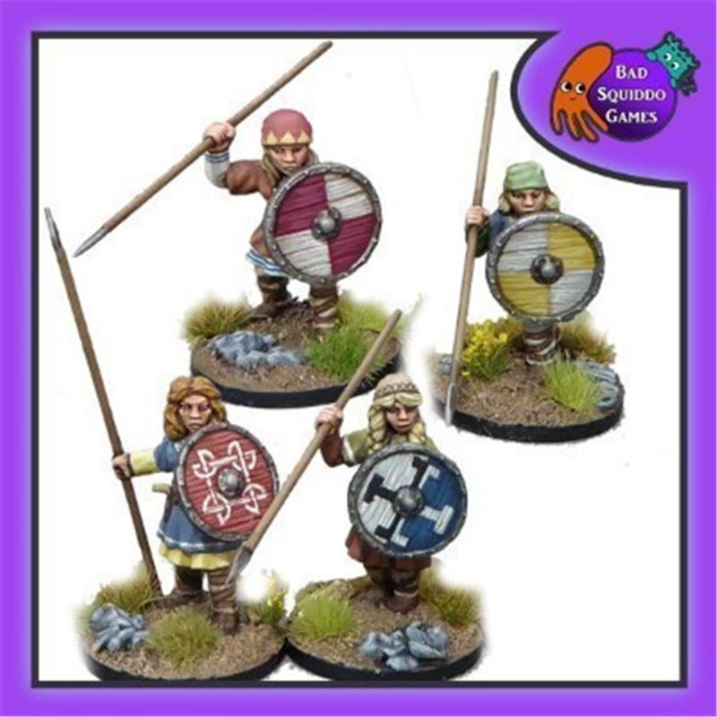 RSL Gaming AB | Shieldmaiden Warriors with Spears 