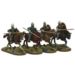 Norman Cavalrymen - Crouched Lance Arms