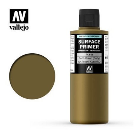 RSL Gaming AB | 200ml Primer : IJA Kare-Kusa-IRO Earth Green