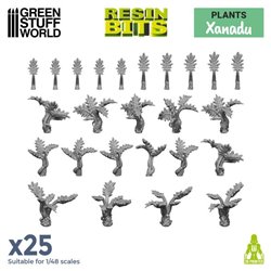 3D printed set - Xanadu Plants