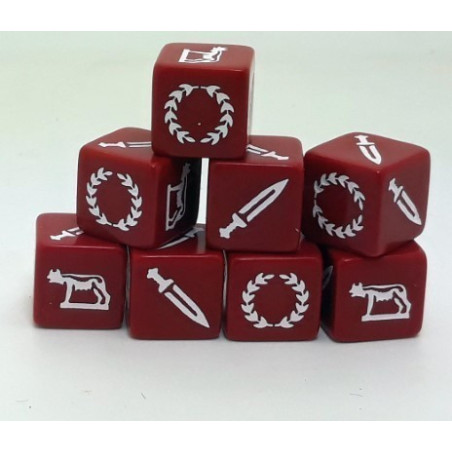 RSL Gaming AB | SAGA Ancient Roman Dice - Republic of Rome (8)