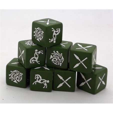 RSL Gaming AB | SAGA Barbarian Dice - Gauls / Iberians / Numidians (8)