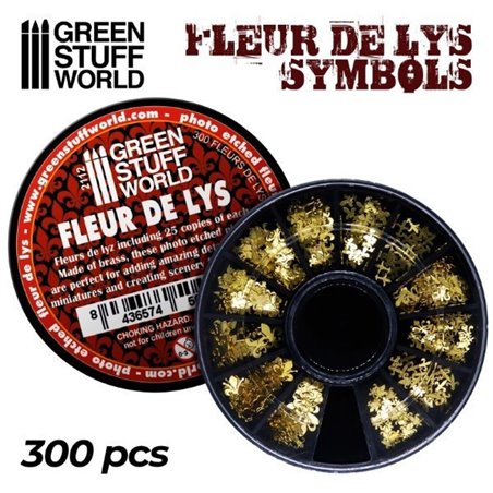 RSL Gaming AB | Fleur de Lys Symbols (Brass)