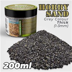 Thick Hobby Sand - Dark Grey 200ml