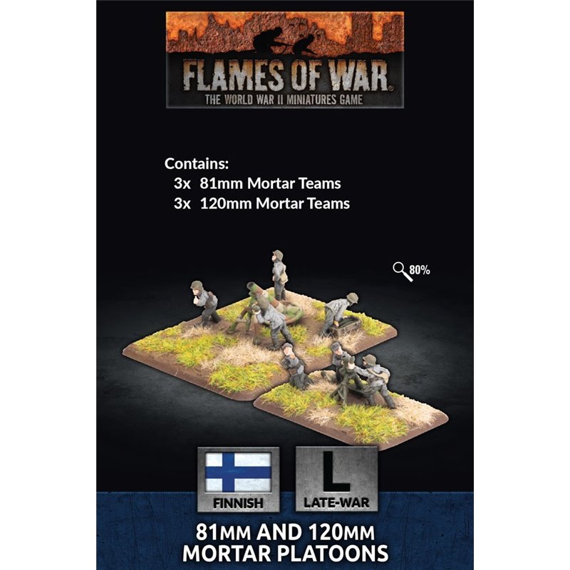RSL Gaming AB | 81mm and 120mm Mortar Platoons (x6)