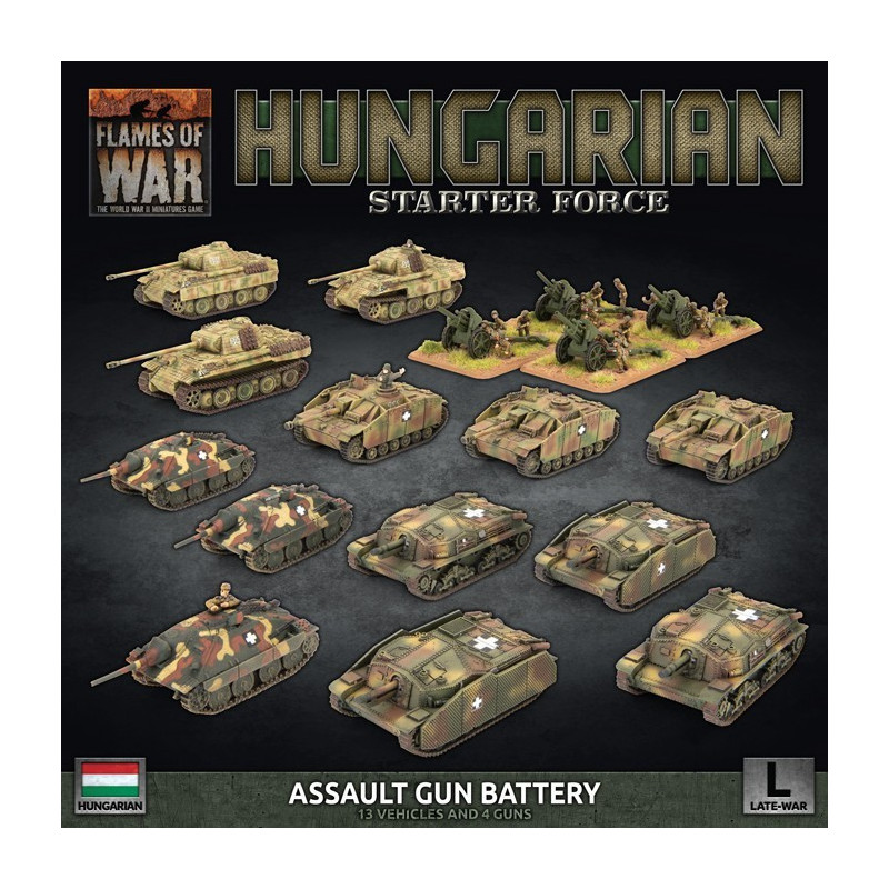 RSL Gaming AB | Hungarian Starter Force: Zrinyi Assault Gun Battery (Plastic)