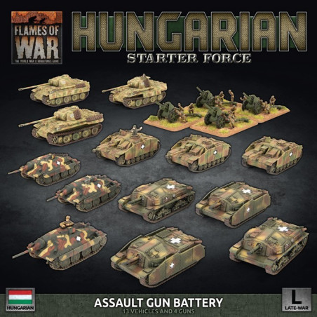RSL Gaming AB | Hungarian Starter Force: Zrinyi Assault Gun Battery (Plastic)