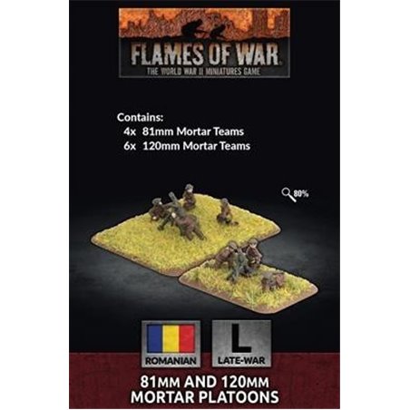 RSL Gaming AB | 81mm and 120mm Mortar Platoons (x10)