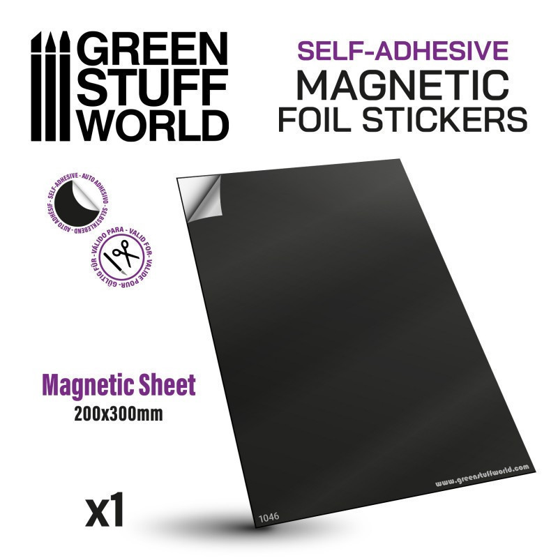 RSL Gaming AB | Magnetic Sheet - Self Adhesive