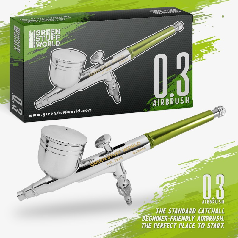 RSL Gaming AB | Dual-action GSW Airbrush 0.3 mm