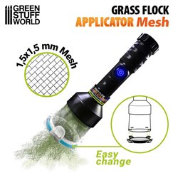 Grass Flock Applicator - Small Mesh