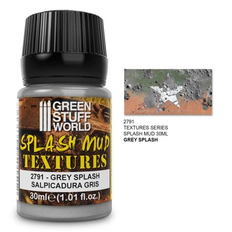 Splash Mud Textures - GREY 30ml