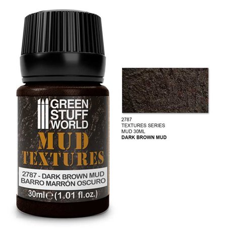 Mud Textures - DARK BROWN 30ml