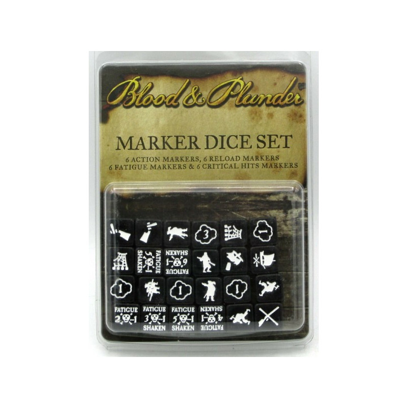 RSL Gaming AB | Blood & Plunder : Marker Dice Set