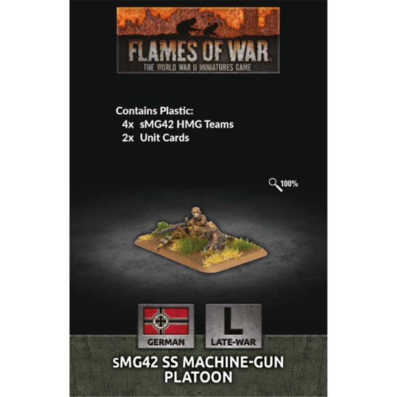RSL Gaming AB | sMG42 SS Machine-gun Platoon (x4 Plastic)