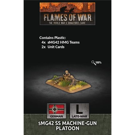 RSL Gaming AB | sMG42 SS Machine-gun Platoon (x4 Plastic)