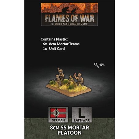 RSL Gaming AB | 8cm SS Mortar Platoon (x6 Plastic)
