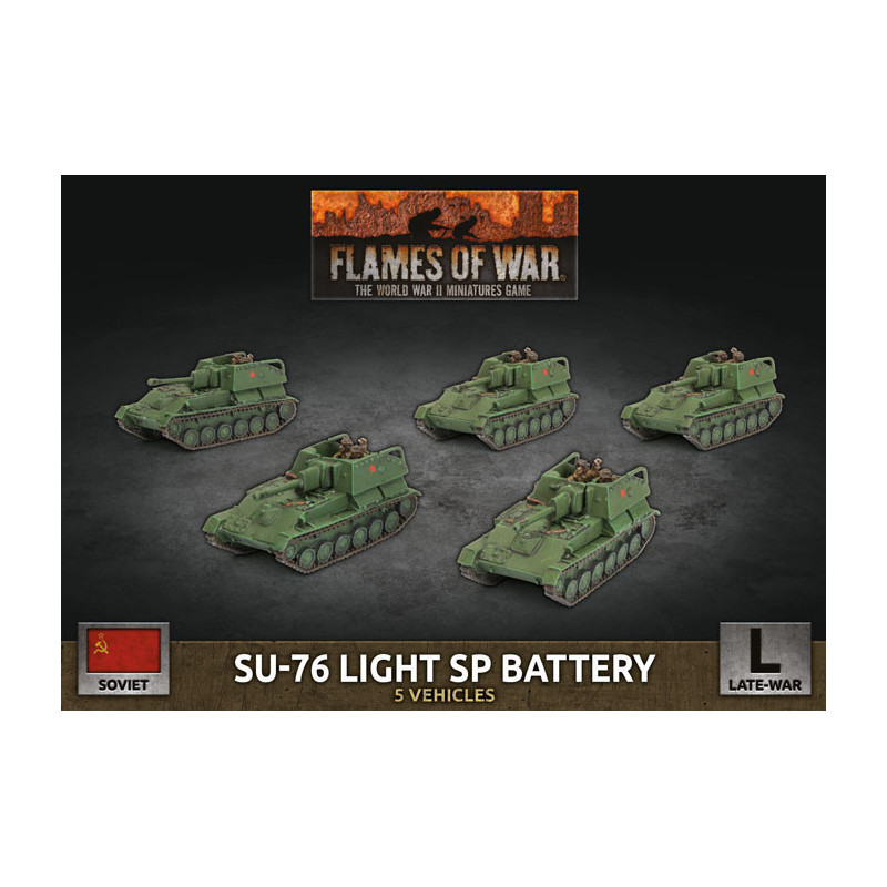 RSL Gaming AB | SU-76 Light SP Battery (x5 Plastic)