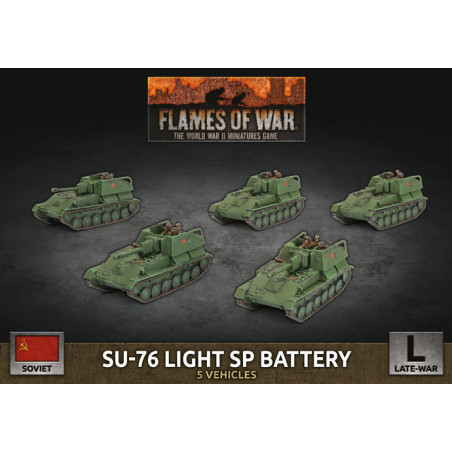 RSL Gaming AB | SU-76 Light SP Battery (x5 Plastic)